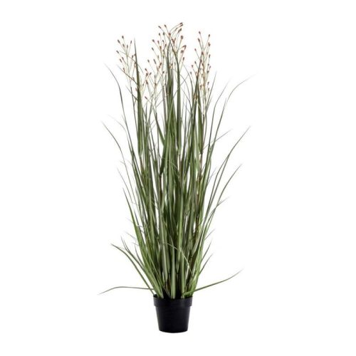 Endon Potted Grass w/9 Heads Green/Russet 1550mm - ED-5059413398957