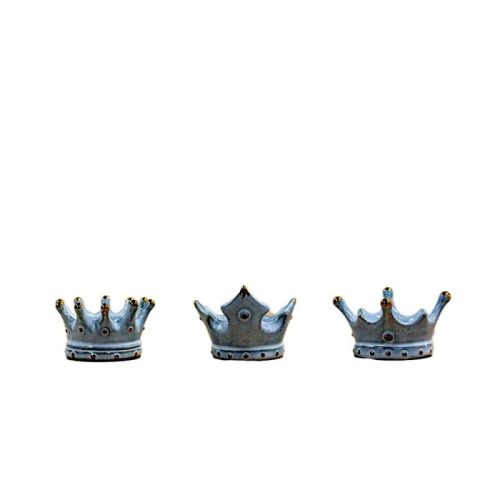 Endon Crown Tealight Holders (Set of 3) 80x75x60mm - ED-5059413695759