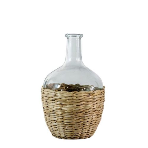 Endon Batanta Bottle Vase Small Natural 160x160x260mm - ED-5059413697432