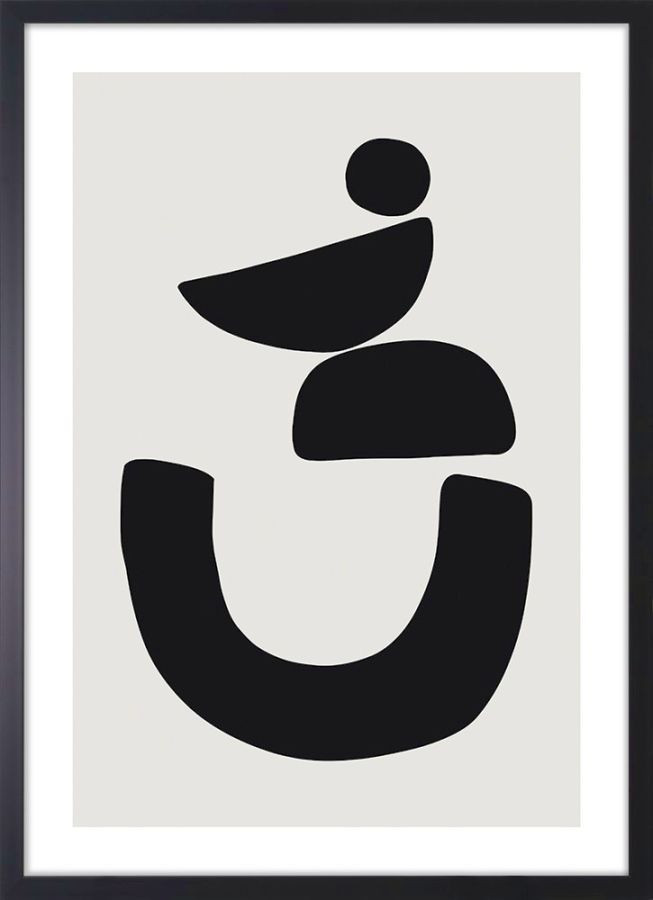 Képek, Tükrök - ARS LONGA Obraz falling shapes 53x73 - ARS-15-41-201-5723 Képek, Tükrök - ARS LONGA Obraz falling shapes 53x73 - ARS-15-41-201-5723