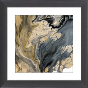 Képek, Tükrök - ARS LONGA Obraz acrylic gold paint I 82x82 - ARS-15-49-701-3730