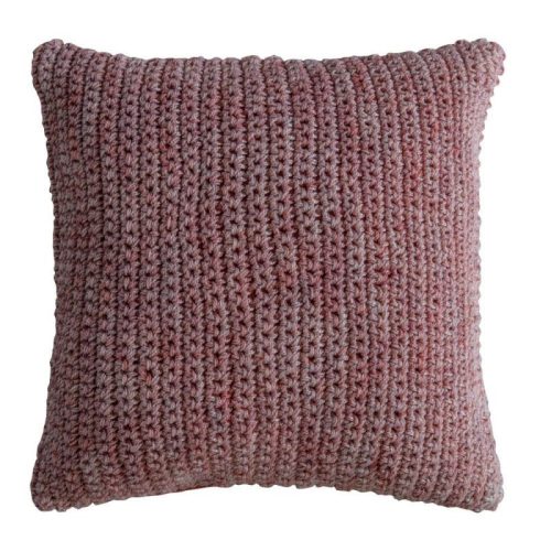 Endon Knitted Space Dyed Cushion Blush 450x450mm - ED-5059413138591