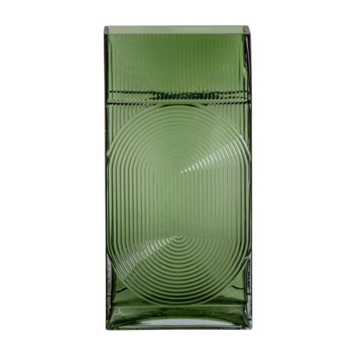 Endon Savaro Vase Green 150x70x305mm - ED-5059413393846