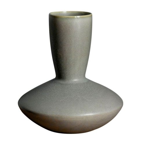 Endon Kami Vase Grey 270x270x295mm - ED-5059413394867