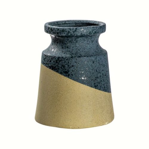 Endon Naresso Vase Blue/Natural Small 200x200x240mm - ED-5059413397462
