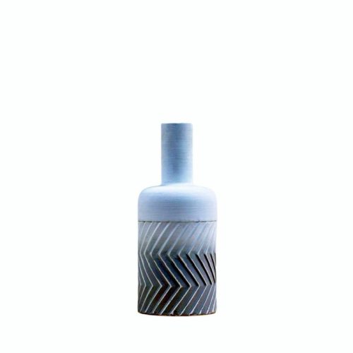 Endon Maddox Vase Metal 150x150x360mm - ED-5059413696848