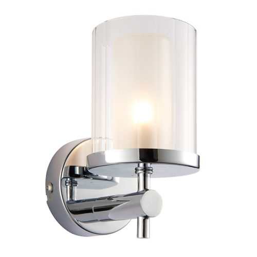 Endon Lighting Britton chrome wall lamp
