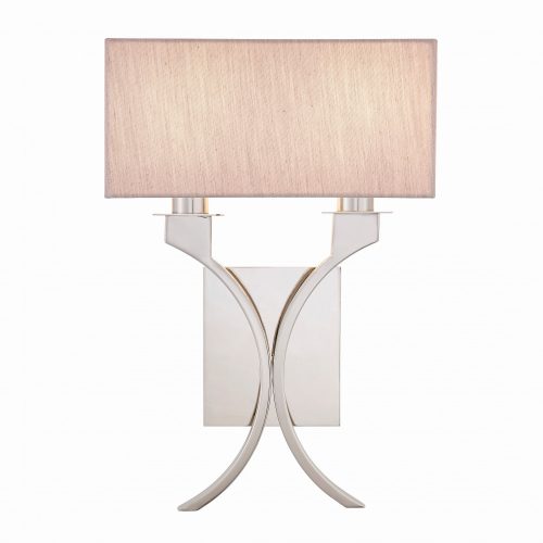 Endon Lighting Vienna chrome wall lamp
