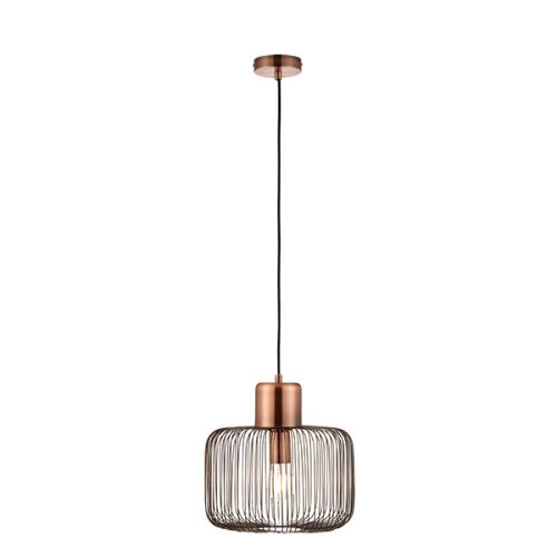 Endon Lighting Nicola copper pendant