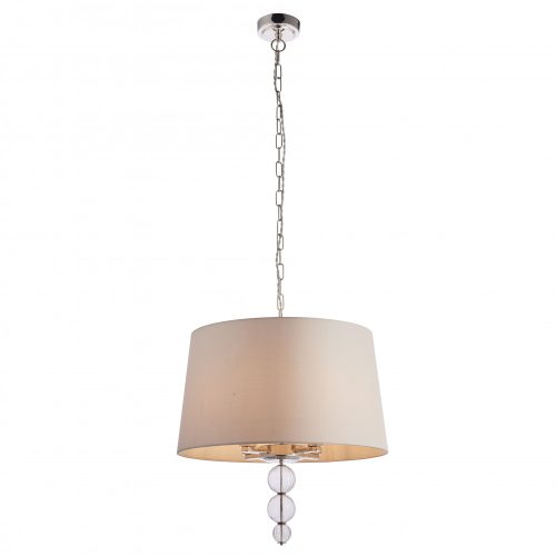 Endon Lighting Darlaston chrome pendant