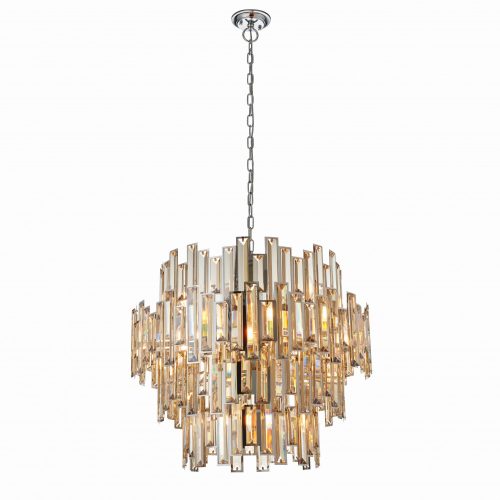 Endon Lighting Viviana chrome pendant