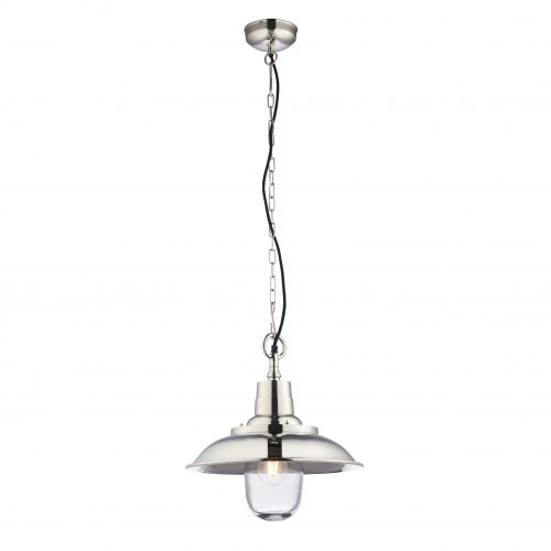 Endon Lighting Langley chrome pendant