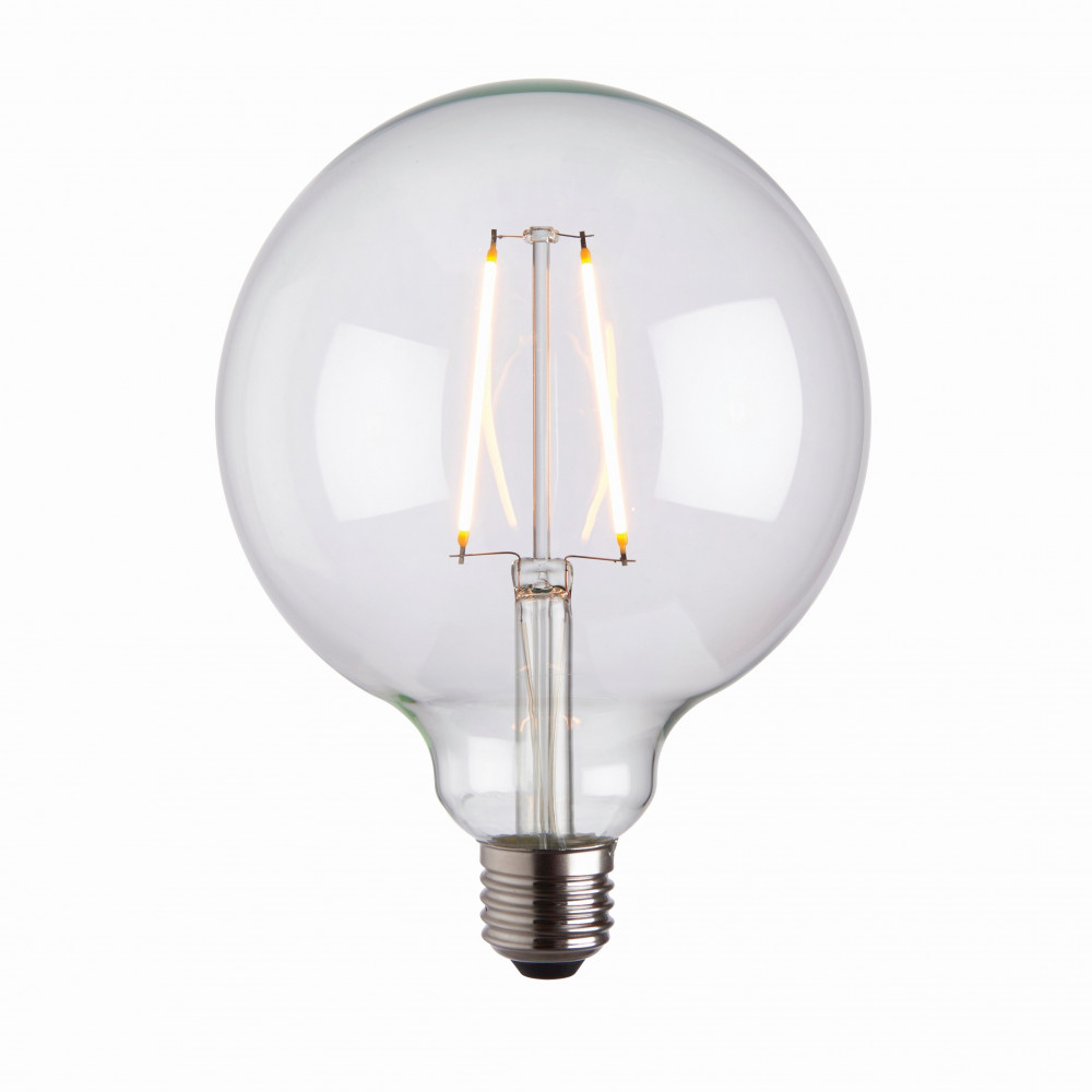 Fényforrások - ENDON E27 LED filament globe 1lt Accessory Clear glass 2W LED E27 Warm White - ED-77110 Fényforrások - ENDON E27 LED filament globe 1lt Accessory Clear glass 2W LED E27 Warm White - ED-77110