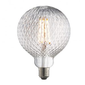 Fényforrások - ENDON Facet 1lt Accessory Clear glass 4W LED E27 Warm White - ED-80182