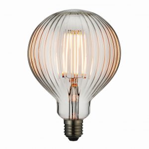 Fényforrások - ENDON Ribb 1lt Accessory Clear glass 4W LED E27 Warm White - ED-80632