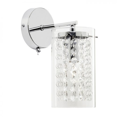 Endon Lighting Alda chrome wall lamp