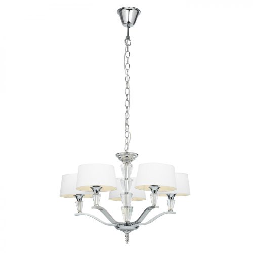 Endon Lighting Fiennes white pendant