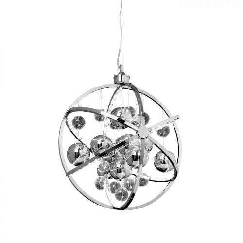 Endon Lighting Muni chrome pendant