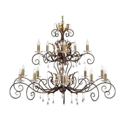 Elstead AMARILLI bronze chandelier