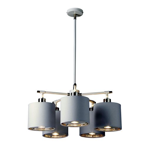 Elstead BALANCE white chandelier