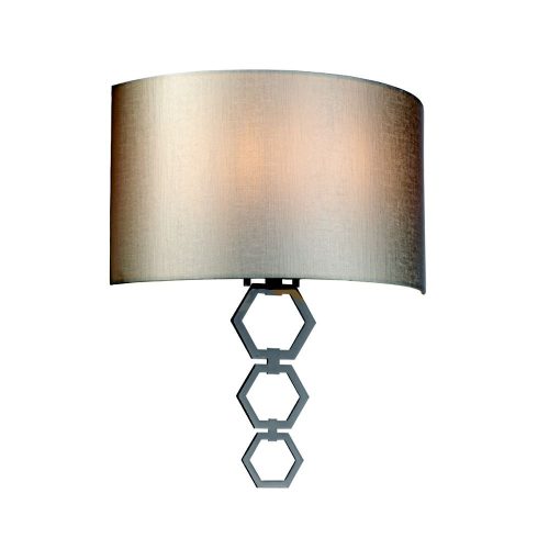 Elstead Clark chrome wall lamp