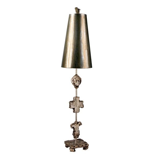 Elstead FRAGMENT silver table lamp