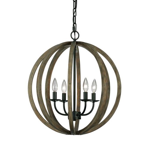 Elstead Allier green pendant