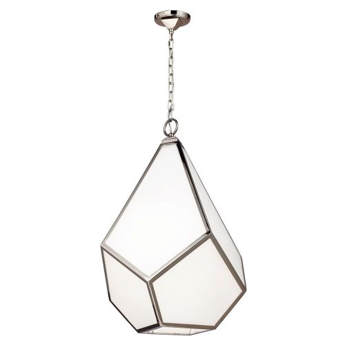 Elstead Diamond chrome pendant