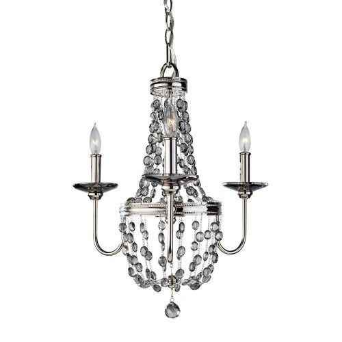 Elstead Malia chrome chandelier