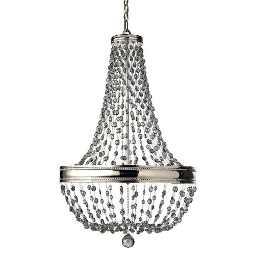 Elstead MALIA chrome chandelier