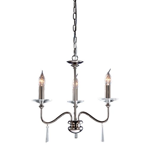 Elstead FINSBURY PARK chrome chandelier