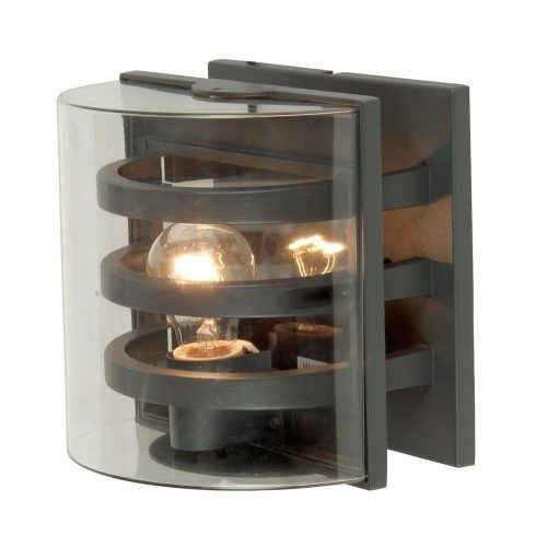 Elstead Frida gray outdoor wall lamp
