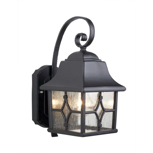 Elstead KENT black outdoor wall lamp
