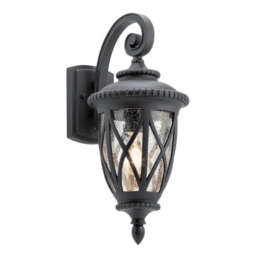 Elstead Admirals Cove black outdoor wall lamp