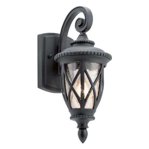 Elstead Admirals Cove black outdoor wall lamp