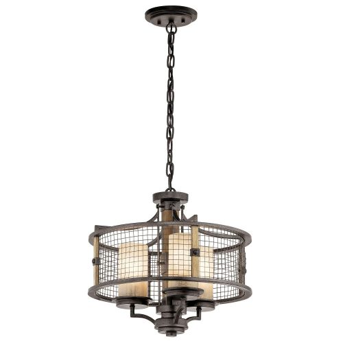 Elstead AHRENDALE bronze chandelier