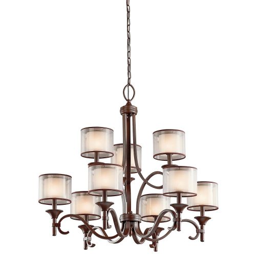 Elstead LACEY bronze chandelier