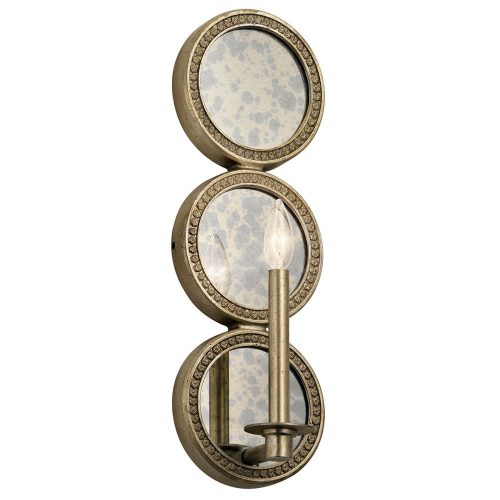 Elstead Rosalie gold wall lamp