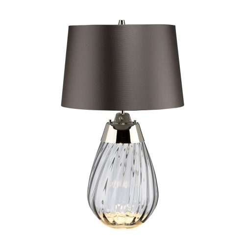 Elstead Lena smoke table lamp