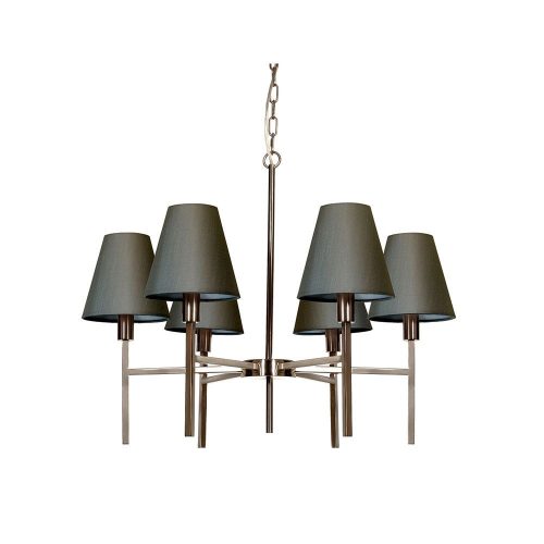 Elstead Lucerne chrome chandelier