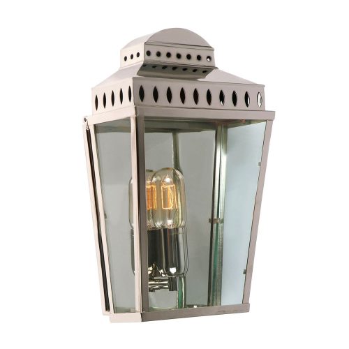 Elstead MANSION HOUSE chrome outdoor wall lamp
