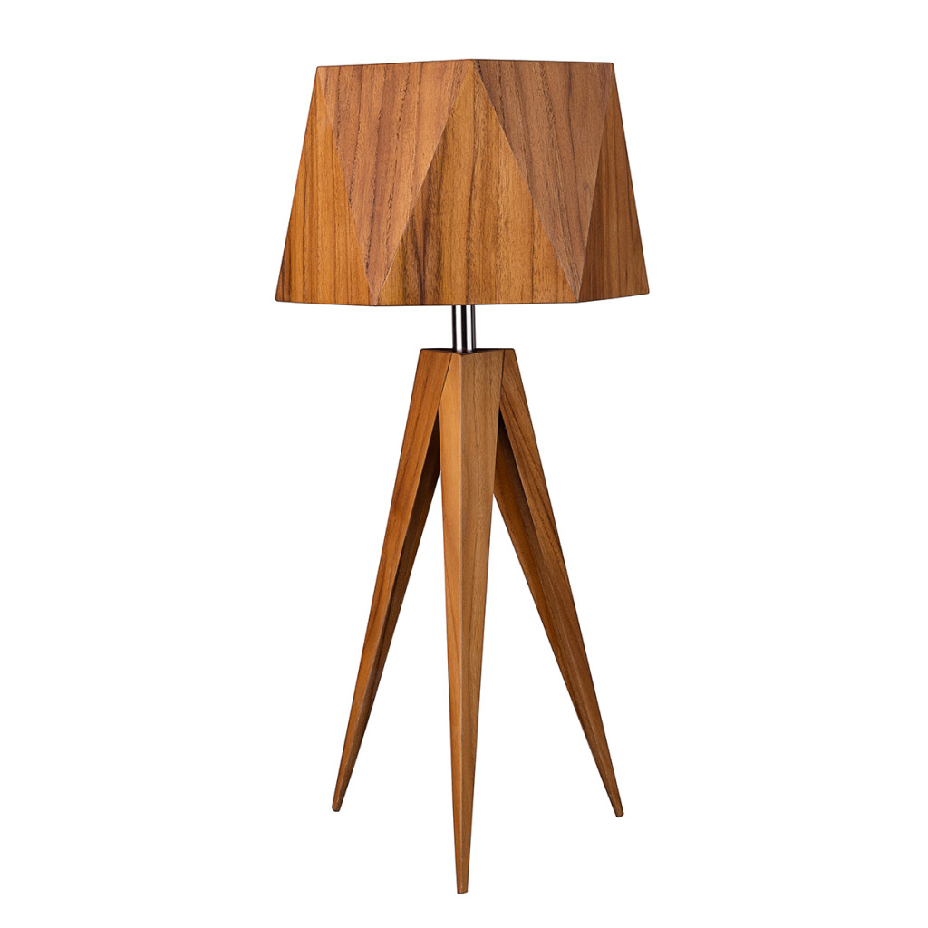 Asztali lámpa - ELSTEAD Accord table lamp, height 620mm, width 300mm, 1x E27 - ELS-QN-ANGULAR-TL-TEAK Asztali lámpa - ELSTEAD Accord table lamp, height 620mm, width 300mm, 1x E27 - ELS-QN-ANGULAR-TL-TEAK
