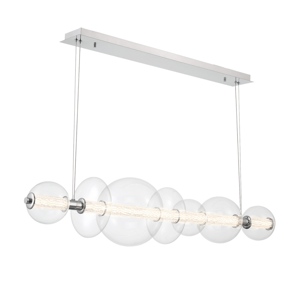Függeszték - ELSTEAD Eurofase pendant light, width 1421mm, LED 46W dimmable, 3586lm - ELS-QN-ATOMO-LP7-PC Függeszték - ELSTEAD Eurofase pendant light, width 1421mm, LED 46W dimmable, 3586lm - ELS-QN-ATOMO-LP7-PC