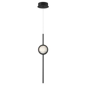 Függeszték - ELSTEAD Eurofase pendant light, height 598mm, height-adjustable, LED 6W dimmable, 340lm - ELS-QN-BARLETTA-1P-BK