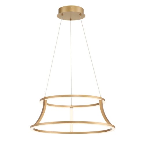 ELSTEAD Eurofase pendant light, diameter 510mm, LED 54W dimmable, 1490lm - ELS-QN-CADOUX-P-BG