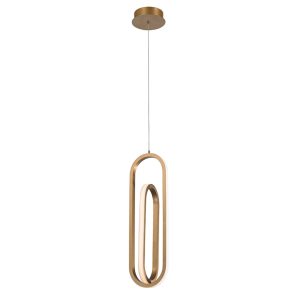 Függeszték - ELSTEAD Eurofase pendant light, height 551mm, LED 28W dimmable, 1000lm - ELS-QN-DEMARK-1P-BG