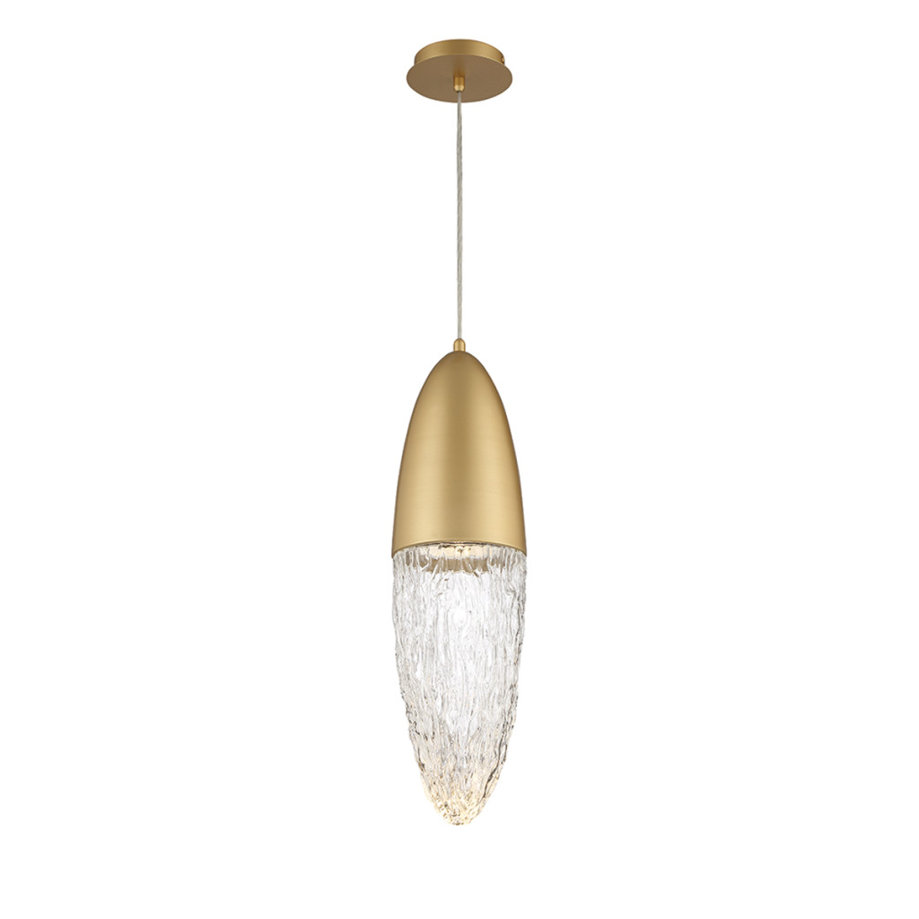 Függeszték - ELSTEAD Eurofase pendant light, height 615mm, 1x LED GU11 - ELS-QN-ECROU-1P-BG