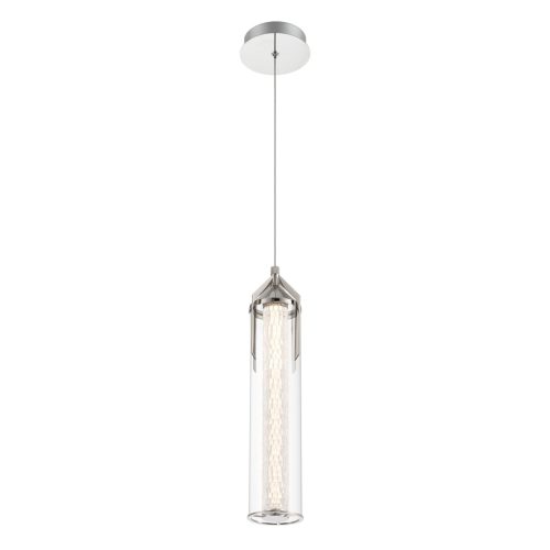 ELSTEAD Eurofase pendant light, height 505mm, LED 18W dimmable, 1064lm - ELS-QN-ESPADA-1P-PC