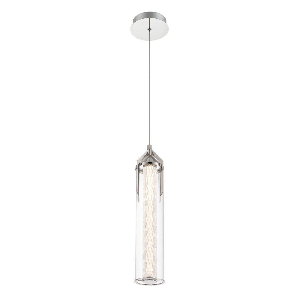 Függeszték - ELSTEAD Eurofase pendant light, height 505mm, LED 18W dimmable, 1064lm - ELS-QN-ESPADA-1P-PC Függeszték - ELSTEAD Eurofase pendant light, height 505mm, LED 18W dimmable, 1064lm - ELS-QN-ESPADA-1P-PC