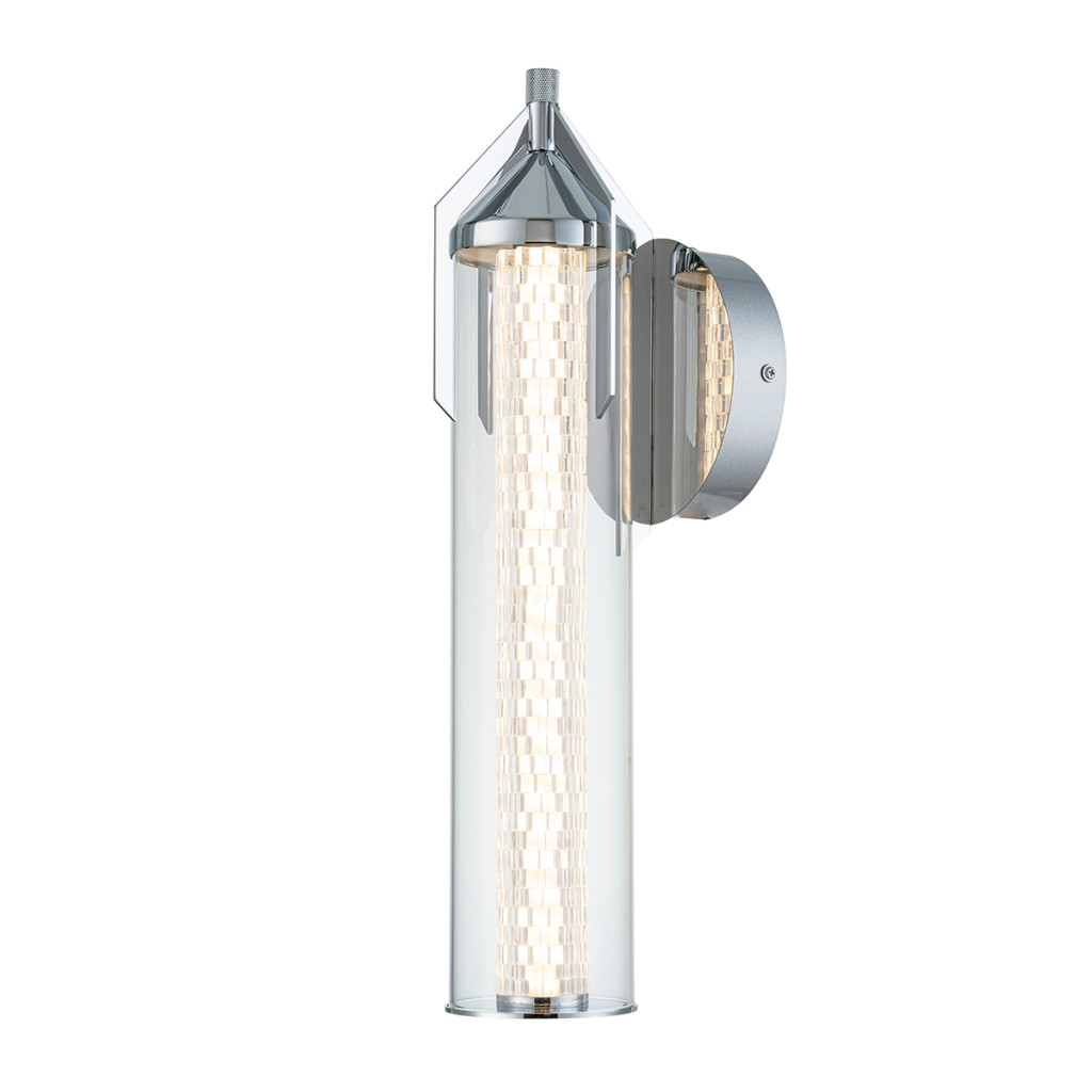 Fali lámpa - ELSTEAD Eurofase IP44 wall light, height 505mm, LED 18W dimmable, 1064lm - ELS-QN-ESPADA-1W-PC Fali lámpa - ELSTEAD Eurofase IP44 wall light, height 505mm, LED 18W dimmable, 1064lm - ELS-QN-ESPADA-1W-PC